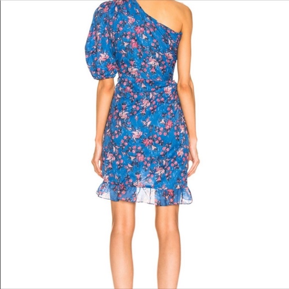Isabel Marant Etoile Esther One Shoulder Dress Sz US 8 FR40 - Picture 3 of 6